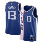 Maillot NBA Sacramento Kings Keegan Murray Nike 2023-24 City Edition Bleu Swingman - Homme